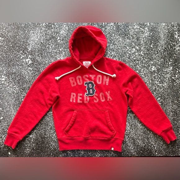 Boston Red Sox MLB 47’ Brand Hoodie Size Small - Picture 1 of 5